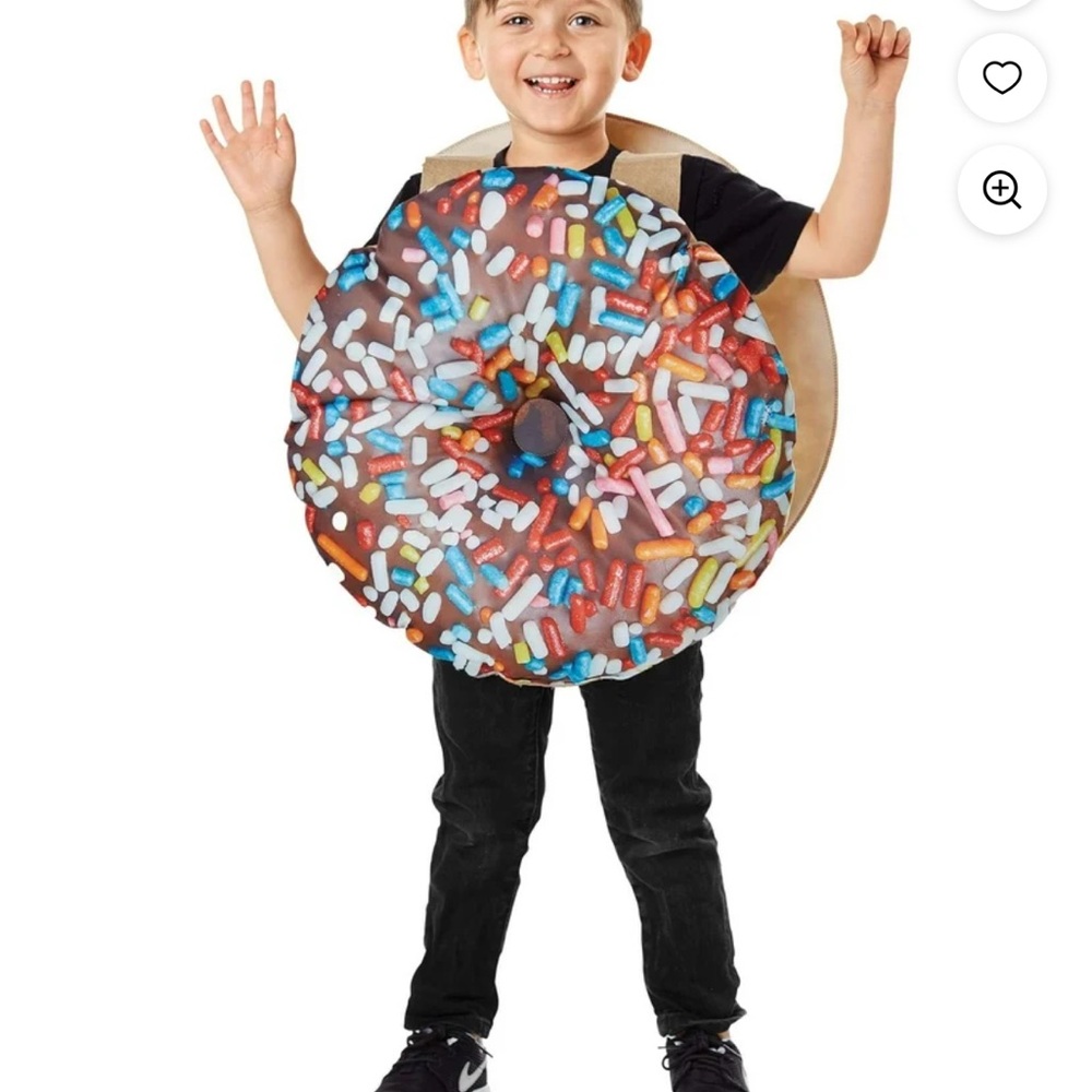 Kids Donut Costume with Sprinkles